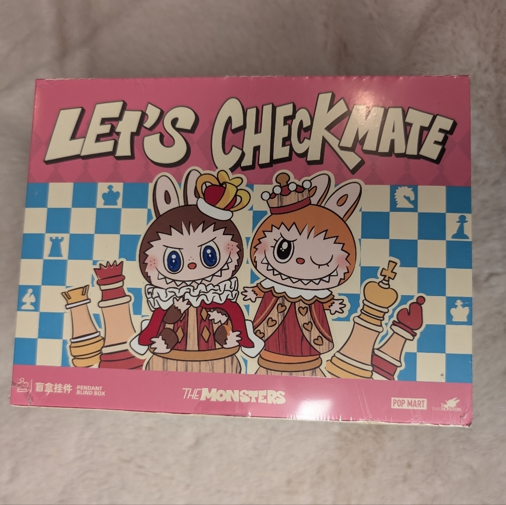 POP MART Let's Checkmate Pendants FULL Case Unopened
